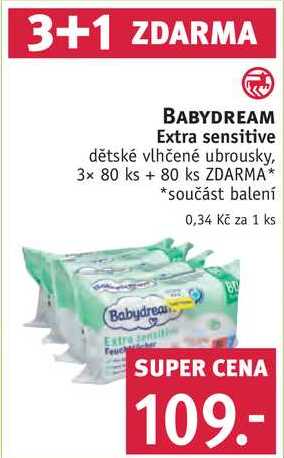 babydream extra sensitive pieluchy