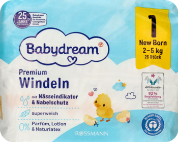 babydream pieluchy 1 czy mają zapach