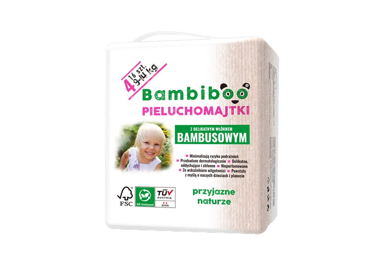 bambiboo pieluchomajtki bambusowe