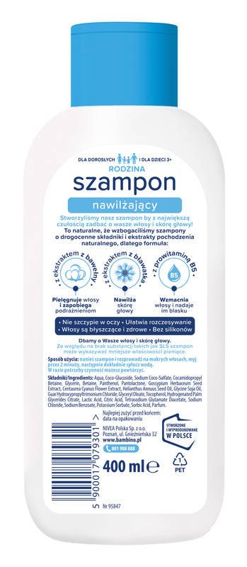 bambino skład szampon