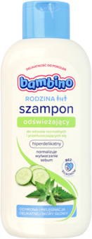 bambino szampon do włosów dla dzieci