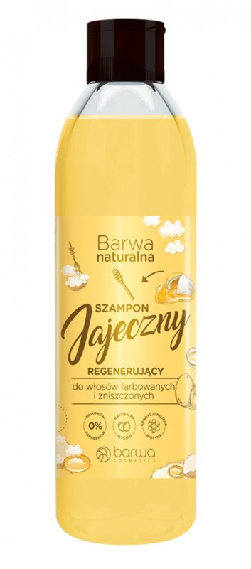 barwa naturalna szampon jajeczny