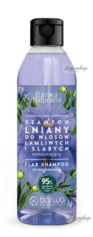 barwa naturalna szampon lniany natura