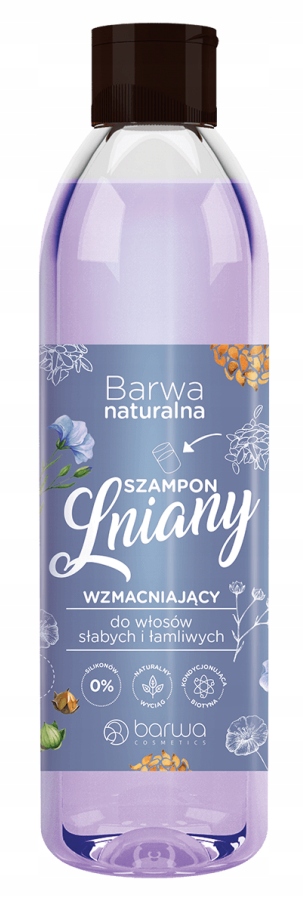 barwa naturalna szampon lniany skład