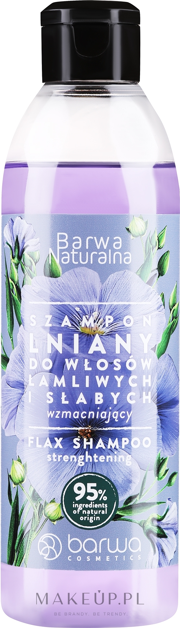 barwa naturalna szampon lniany