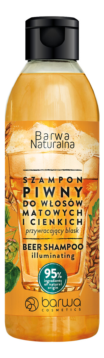 barwa naturalna szampon piwny skład