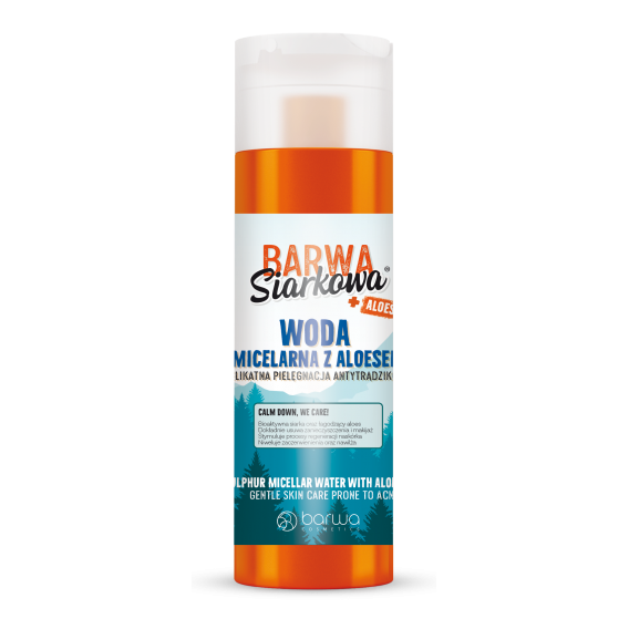 barwa siarkowa pianka do mycia twarzy 150ml