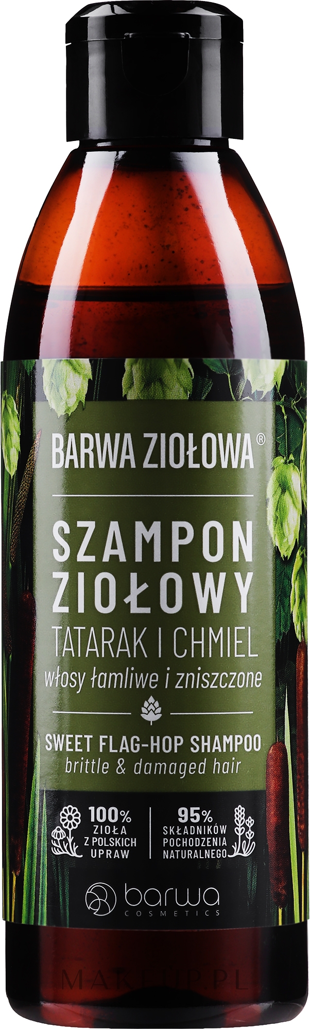 barwa ziołowa szampon tatarakowo chmielowy