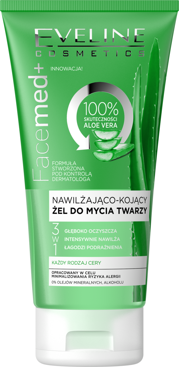 płyn do mycia twarzy aloes