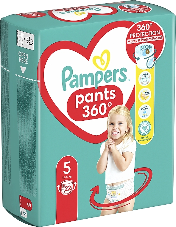 pampers pants 5 22 sztuki