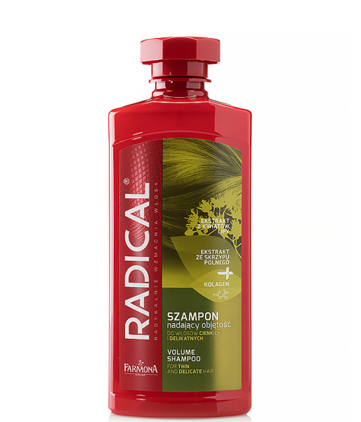 radical szampon odbudowujący do włosów bardzo zniszczonych 400ml