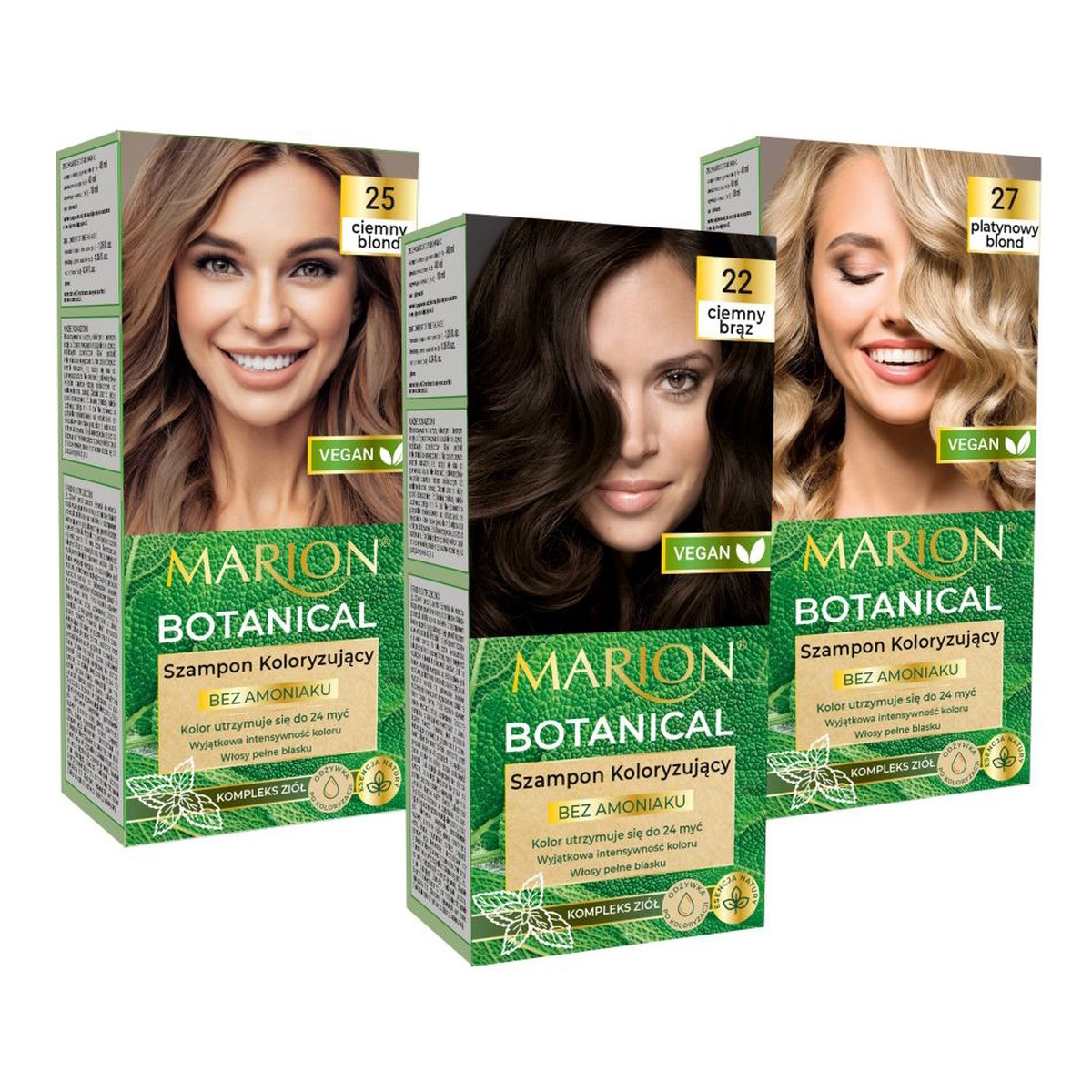 szampon naturalny ciemny blond