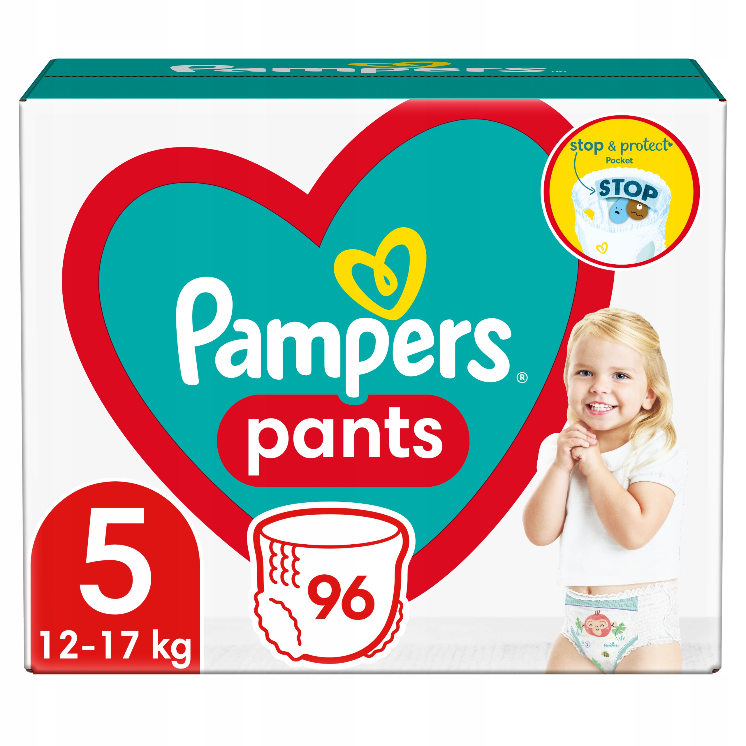 pieluchomajtki pampers 5 40szt