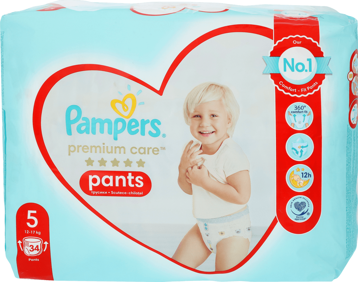 pieluchomajtki pampers premium care niemcy