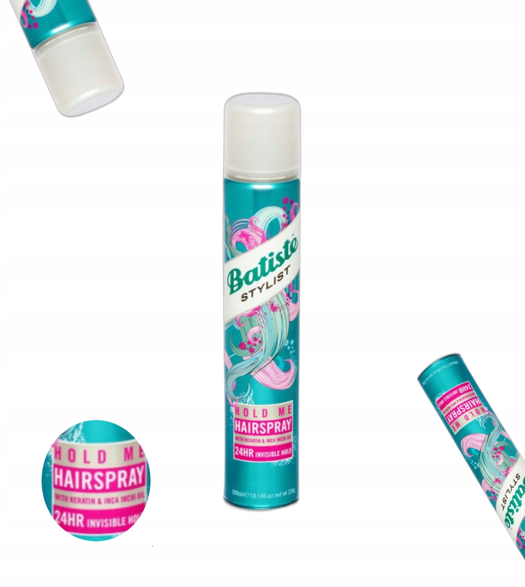 lakier do włosów hold me hairspray firmy batiste stylist