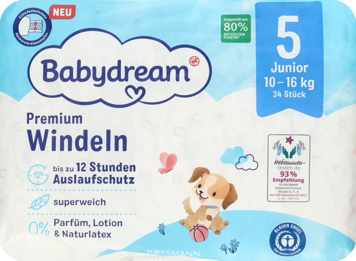 rossmann pieluchy babydream 5