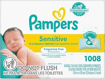 pampers sensitive fragrance free opinie