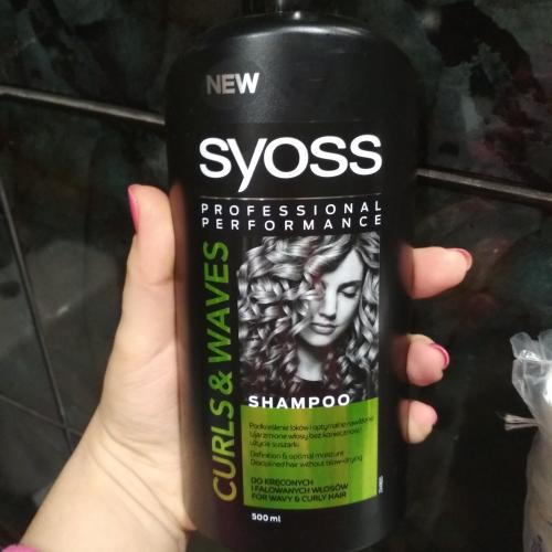 syoss curls & waves szampon wygładzający włosy bez wysiłku