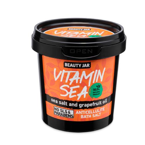 Beauty Jar „Vitamin Sea” – antycellulitowa sól do kąpieli 200g