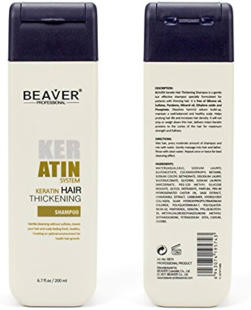 beaver keratin szampon