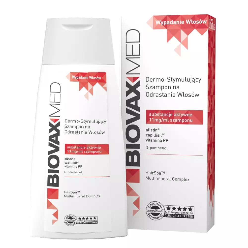 biovax med szampon na odrastanie włosów 200 ml