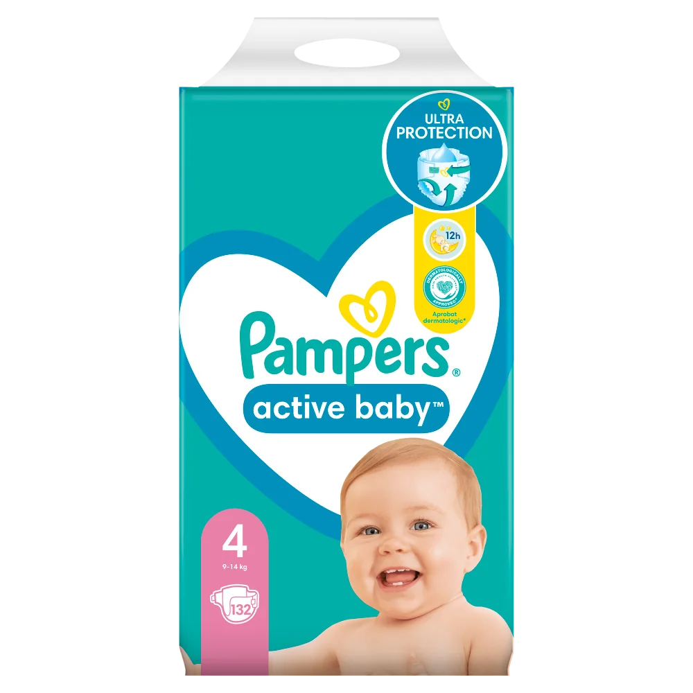 pieluchy pampers mega pack 4