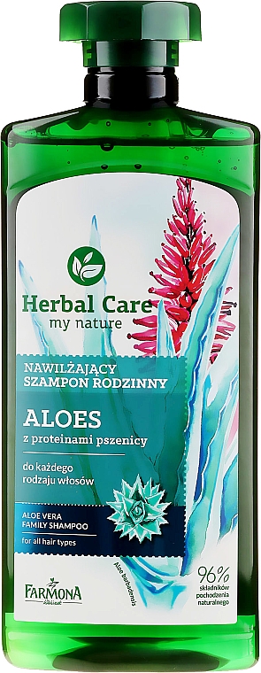 szampon herbal care aloes z proteinami pszenicy opinie