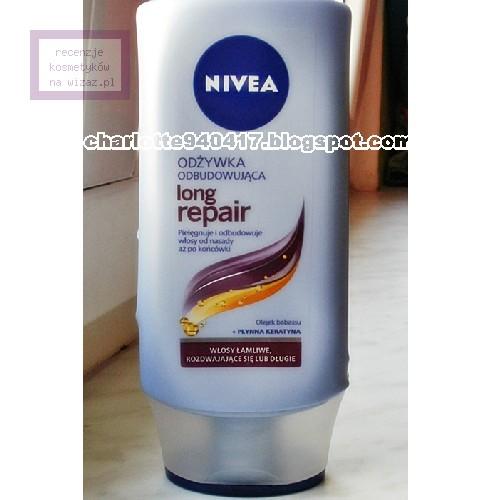 nivea long repair odżywka odbudowująca do włosów