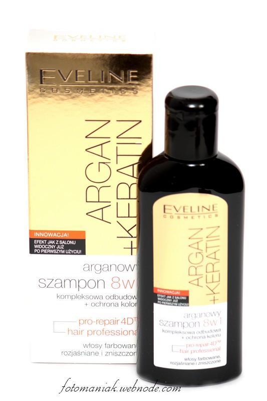 eveline argan keratin szampon opinie