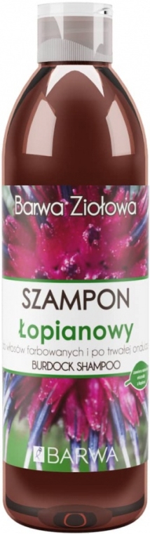 barwa szampon do włosów łopianowy skład