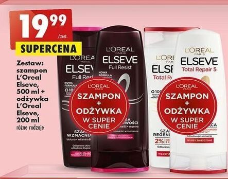 biedronka cena szampon elserve cena