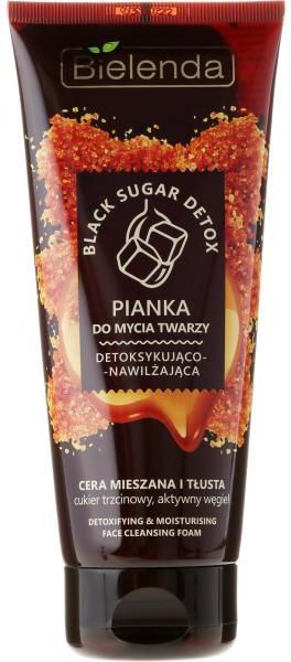 bielenda black sugar detox pianka do mycia twarzy opinie