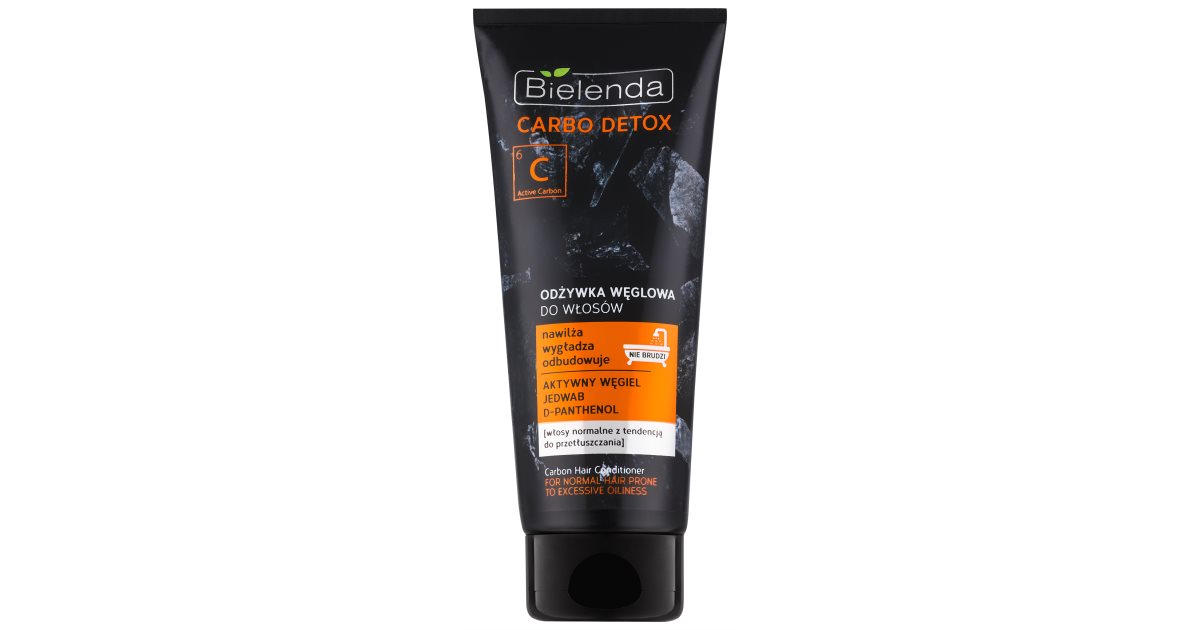 bielenda carbo detox odżywka węglowa do włosów 200 ml