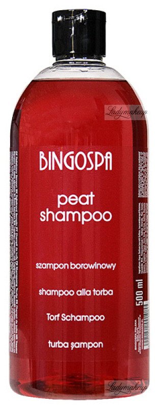 bingospa szampon do włosów farbowanych i pasemek 128 500ml