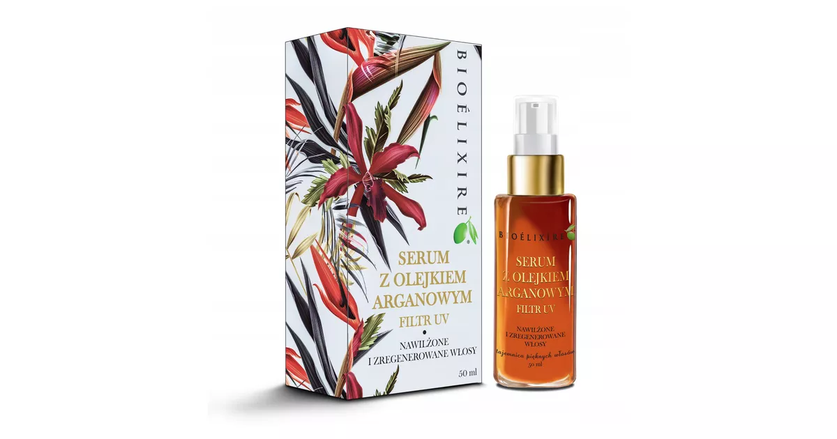 bioelixire argan oil serum olejek arganowy do włosów 50ml