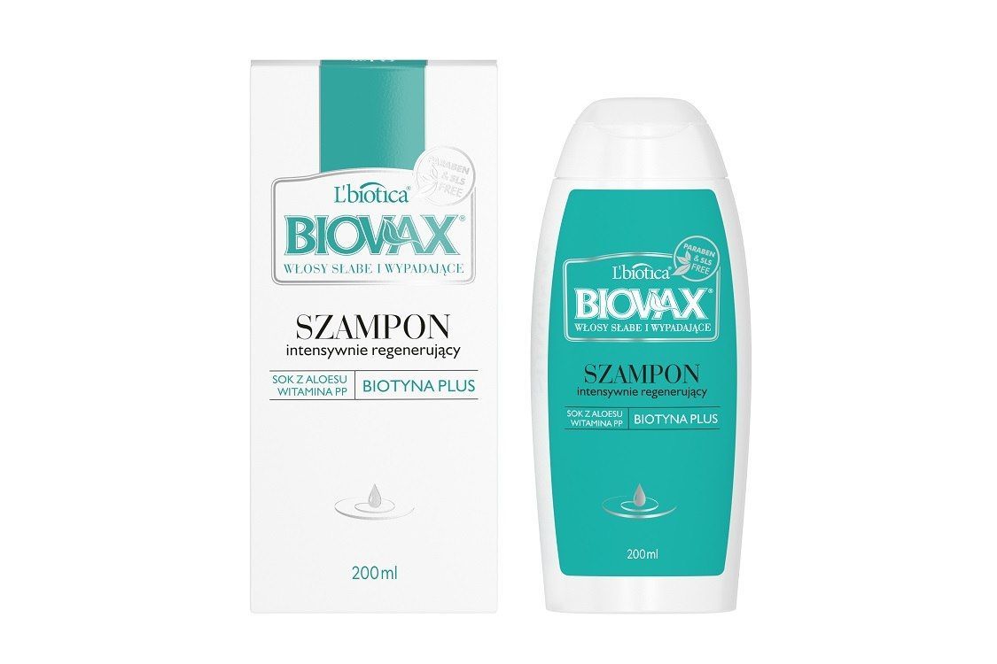 biovax szampon biotyna plus