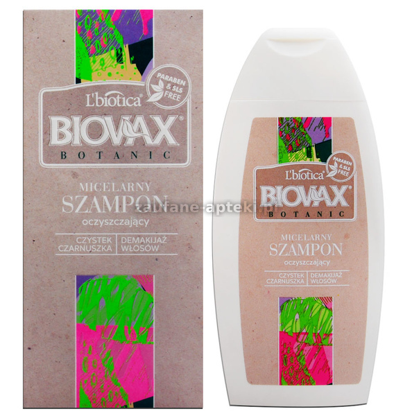 biovax szampon micelarny czystek