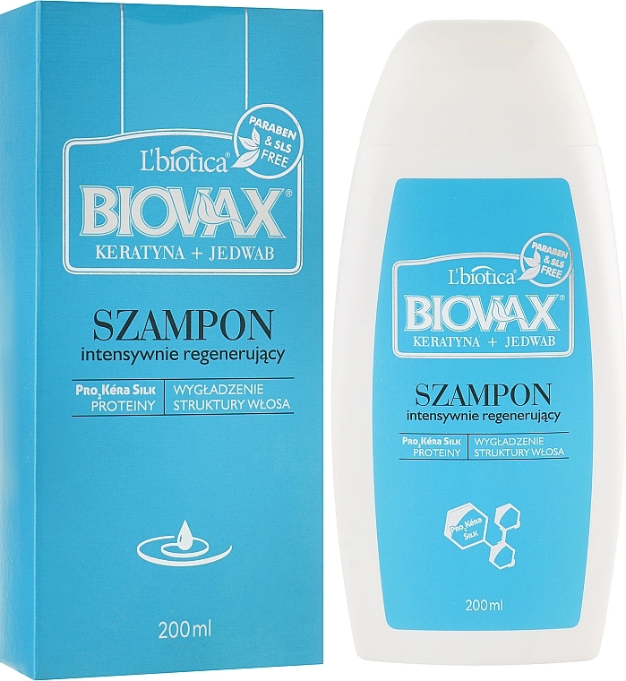 biovax szampon silk & shine