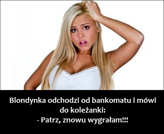 blondynka i pieluchy dowcip