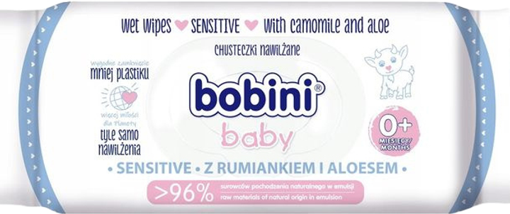 bobini baby chusteczki nawilżane dla niemowląt