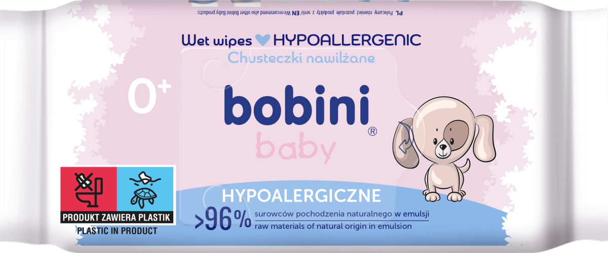 bobini baby chusteczki nawilżane dla niemowląt