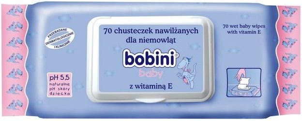 bobini chusteczki nawilżane 70 ceneo