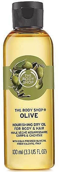 body shop olejek do włosów