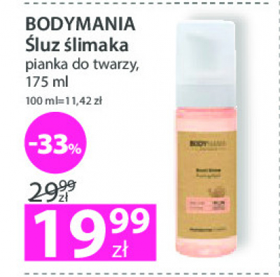 bodymania pianka do twarzy wizaz