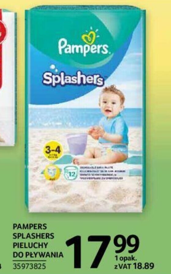 pampers splashers gazetka