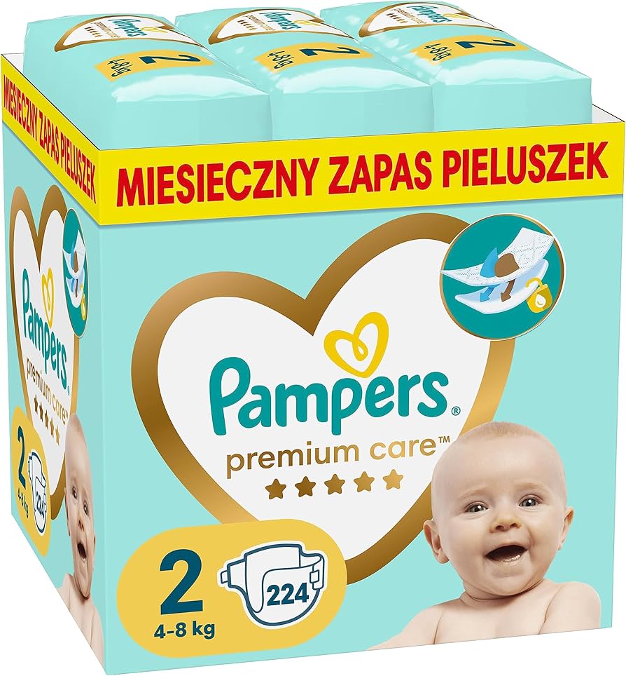 pieluszki pampers premium care 2 newborn