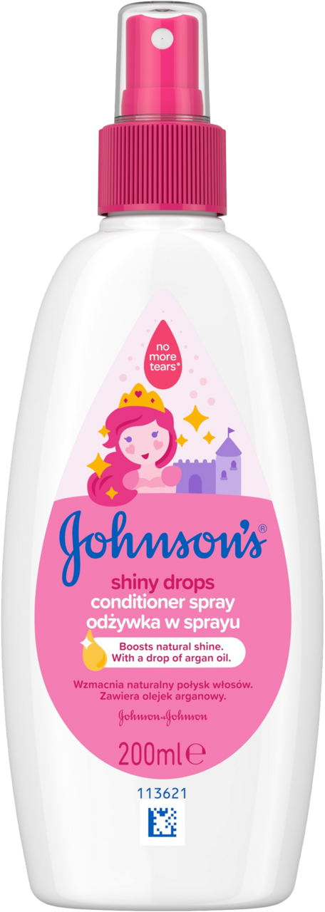 johnsons shiny drops odżywka do włosów