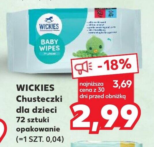 chusteczki nawilżane wickies gdzie kupić