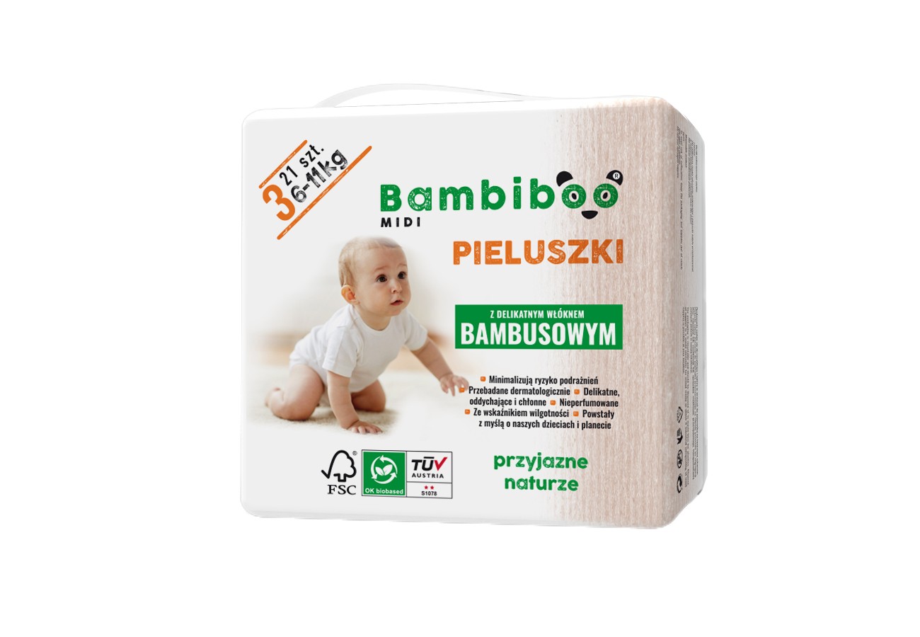 pieluszki bambusowe rosman