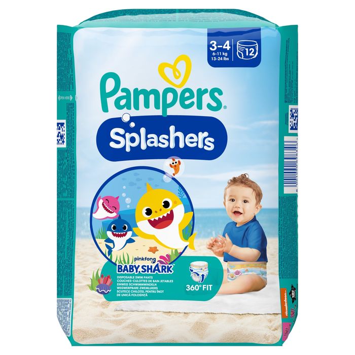 pampers splashers lodz